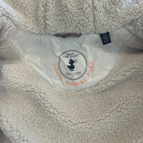 Save the Duck Girl's Coat size 12 - Picture 3 of 3